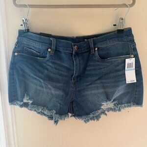 BLANK NYC The Astor Cut-off Denim Jean Shorts Women's size 31 NWT